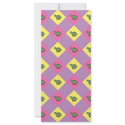 Argyle turtle pattern on purple by Brothergravydesigns