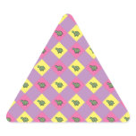 Argyle turtle pattern on purple