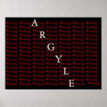 Argyle Waiting posters