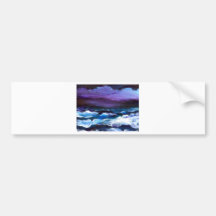 Aria Ocean Waves Art Gifts CricketDiane Art Bumper Sticker