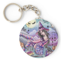 Aria - School Witch Keychain