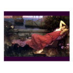 Ariadne Reclining on a Couch Postcard