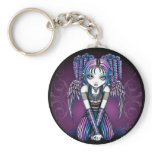Ariel Emo Angel Keychain