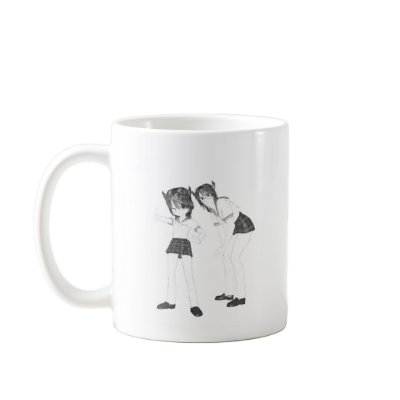 Ariel: High School Devil-Girl mug 1 by Manga_Gothic