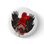 Ariel Rebel Flying logo - button