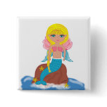 Ariel the Merfaery Button