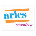 Aries Aqua Post Card