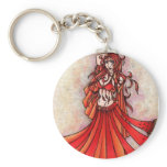 Aries Belly Dancer Art keychains