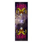 Aries Bookmark Card Business Card Template