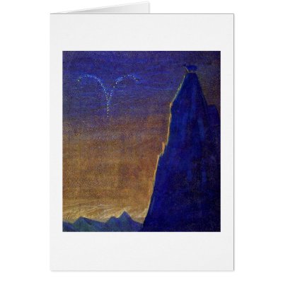 Aries by M.K. Ciurlionis, 1907 Card by wikipic_com