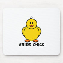 Aries Chick Mouse Pads