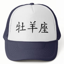Aries - chinese hats