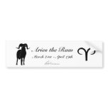 Aries Constellation/Zodiac Bumper Sticker