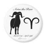 Aries Constellation/Zodiac Magnet