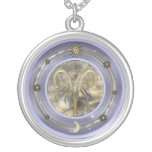 Aries Custom Colour Round Pendant