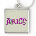Aries Flowers Keychains