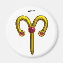ARIES FRIDGE MAGNET