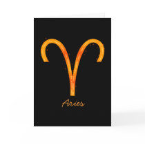 Aries Greeting Card- Blank