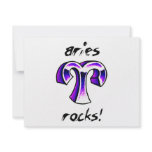 Aries Horoscope Design! invitations