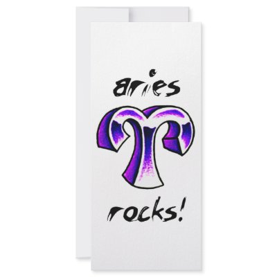 Aries Horoscope Design! Rack Card Design by angeria