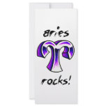 Aries Horoscope Design! rack cards