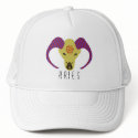 Aries illustrated ram graphic design Hat
