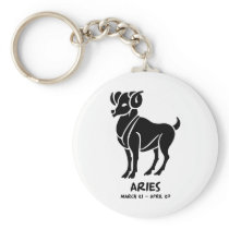 Aries Key Chain