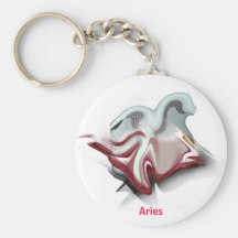 Aries keychain