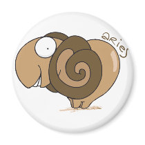 aries fridge magnet