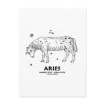 Aries (March 21st - April 19th) Post Card