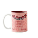 Aries mug cute baby dragon