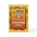 Aries notecard