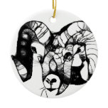 Aries or Year of the Goat Ornament