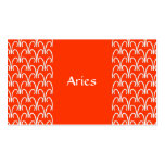 Aries Pattern Business Cards