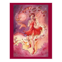 Aries Post Card
