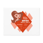 Aries Postcard