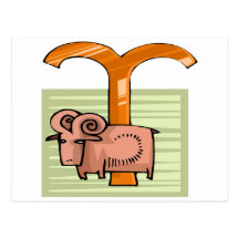 Aries Postcard