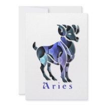 Aries Ram Invitation