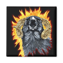 Aries Raven watercolor