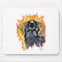 Aries Raven watercolor