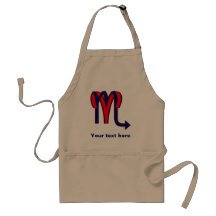 Aries & Scorpio Apron