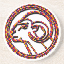 Aries - Sign of the ram Coasters