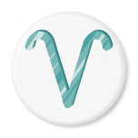 Aries symbol magnet