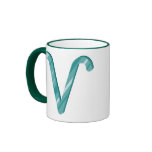 Aries symbol mug