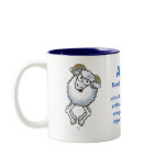 Aries, the ram, cartoon mug