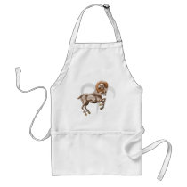 Aries the ram star or birth sign apron