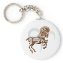 Aries the ram star or birth sign key chains