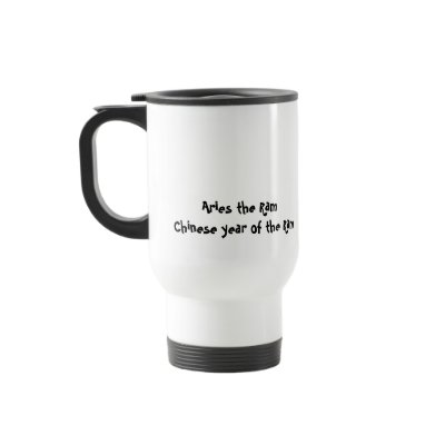 Aries the Ram - travel mug by MisTikkal