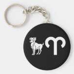 Aries with Symbol Key Chains