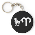 Aries with Symbol Key Chains